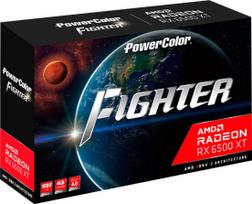 vaizdo plokstes (gpu) 4gb - RX 6500XT 4GB PowerColor Fighter 4GB GDDR6 HDMI DP - 5 nuotrauka