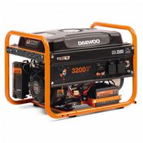 generatoriu daewoo - Daewoo GDA 3500E Petrol Generator Black/Orange - 2 nuotrauka