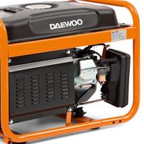 generatoriu daewoo - Daewoo GDA 3500E Petrol Generator Black/Orange - 4 nuotrauka