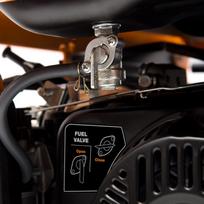 generatoriu daewoo - Daewoo GDA 3500E Petrol Generator Black/Orange - 12 nuotrauka