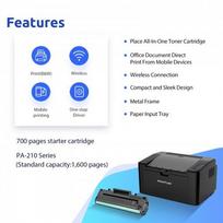 laser printer - PANTUM P2500W - 9 nuotrauka