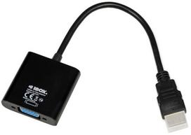 d sub kabelis - iBox HDMI To VGA Adapter - 2 nuotrauka