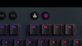rgb klaviatura - Logitech G815 LightSync RGB Mechanical Linear Black - 6 nuotrauka
