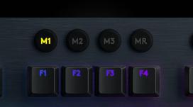 rgb klaviatura - Logitech G815 LightSync RGB Mechanical Linear Black - 8 nuotrauka