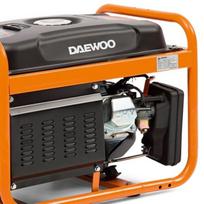 generatoriai 3500 - Daewoo GDA 3500 Petrol Generator Black/Orange - 3 nuotrauka