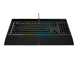 corsair k55 rgb usb qwerty black