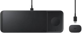 belaidis ikroviklis - Samsung P6300TBEGEU Wireless Charger Trio, juodas - 5 nuotrauka