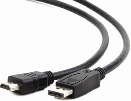 display port laidas - Gembird DisplayPort to HDMI Cable 3m - 3 nuotrauka