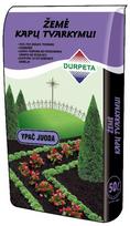 durpes mokivezi - Kapų tvarkymo žemė DURPETA, juoda, 50 l - 1 nuotrauka