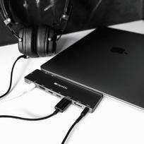 hdmi ilgintuvas - Canyon dock 8in1 Thunderbolt 3 (CNS-TDS08DG) - 4 nuotrauka