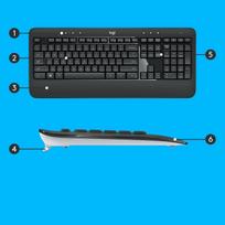 keyboard and mouse - Logitech MK540 - 8 nuotrauka