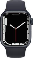 apple watch 7 series gps - Apple Watch Series 7 GPS, 41mm Midnight Aluminium Case with Midnight Sport Band (Juodas) - 4 nuotrauka
