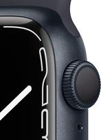 apple watch 7 series gps - Apple Watch Series 7 GPS, 41mm Midnight Aluminium Case with Midnight Sport Band (Juodas) - 5 nuotrauka