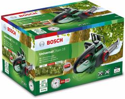 bosch akumuliatoriai pakrovejai - Grandininis pjūklas Bosch Universal Chain; 18 V; 20 cm juosta (be akumuliatoriaus ir pakrovėjo) - 6 nuotrauka