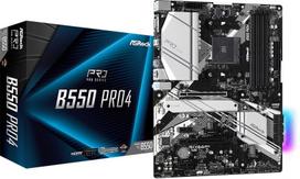 am4 asrock b550 - ASRock B550 Pro4 - 5 nuotrauka
