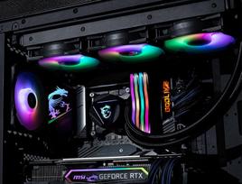 msi ausintuvai - MSI MAG CoreLiquid 360R - 4 nuotrauka