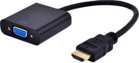 vga cable - Gembird Adapter HDMI-A to VGA Black - 3 nuotrauka