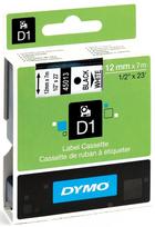 dymo d1 s0720530 - Dymo Juostelė D1 45013 12mm x 7m / juodas ant baltos - 2 nuotrauka