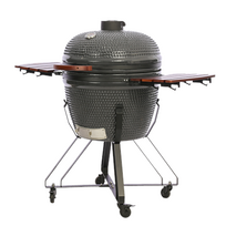 grill - TunaBone Kamado classic 26", XL dydžio, tamsiai pilka - 2 nuotrauka