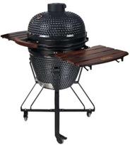 grill - TunaBone Kamado classic 26", XL dydžio, tamsiai pilka - 3 nuotrauka