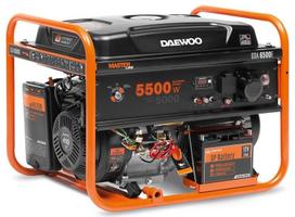 Daewoo GDA 6500E Petrol Generator Black/Orange