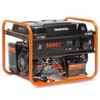 generatoriu daewoo - Daewoo GDA 6500E Petrol Generator Black/Orange - 2 nuotrauka