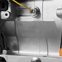 generatoriu daewoo - Daewoo GDA 6500E Petrol Generator Black/Orange - 8 nuotrauka
