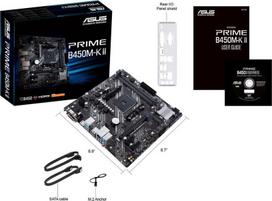 b450 pagrindine plokste - Asus Prime B450M-K II - 6 nuotrauka