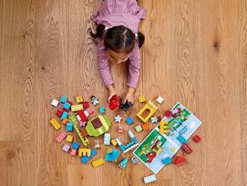 dideles kaladeles - LEGO DUPLO Classic Didelė kaladėlių dėžė 10914 - 8 nuotrauka