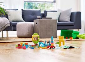 dideles kaladeles - LEGO DUPLO Classic Didelė kaladėlių dėžė 10914 - 9 nuotrauka