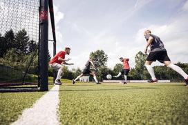 futbolo vartai - Futbolo vartai Hudora - 6 nuotrauka
