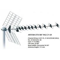 Pirkti Antena DTX-48F Yagi 21-69 Black - Photo 1