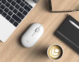 belaide pele logitech - Logitech Pebble M350 White (Balta) - 6 nuotrauka