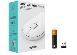 belaide pele logitech - Logitech Pebble M350 White (Balta) - 11 nuotrauka