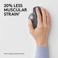 trackball pele - Logitech Trackball Mouse MX Ergo - 8 nuotrauka