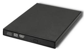 Qoltec 51858 External DVD-RW recorder USB 2.0 Black