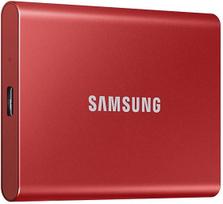 ssd 500gb isorinis - Samsung T7 Portable 500GB SSD Red (Raudonas) - 3 nuotrauka