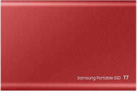 ssd 500gb isorinis - Samsung T7 Portable 500GB SSD Red (Raudonas) - 6 nuotrauka
