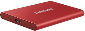 ssd 500gb isorinis - Samsung T7 Portable 500GB SSD Red (Raudonas) - 4 nuotrauka