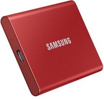 ssd 500gb isorinis - Samsung T7 Portable 500GB SSD Red (Raudonas) - 7 nuotrauka