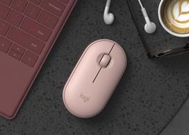 bluetooth pele - Logitech Pebble M350 Rose (Rožinė) - 8 nuotrauka
