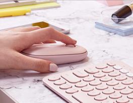 bluetooth pele - Logitech Pebble M350 Rose (Rožinė) - 9 nuotrauka