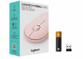bluetooth pele - Logitech Pebble M350 Rose (Rožinė) - 13 nuotrauka