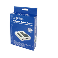 rj12 - LAN testeris RJ45 RJ12 - 5 nuotrauka