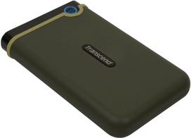 hdd 1tb isoriniai - Transcend 2.5" StoreJet 25M3 1TB Military Green - 4 nuotrauka