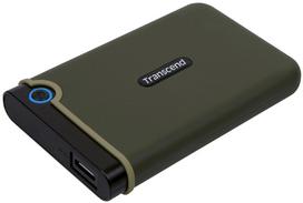 hdd 1tb isoriniai - Transcend 2.5" StoreJet 25M3 1TB Military Green - 5 nuotrauka