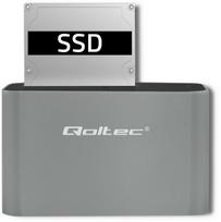 docking - Qoltec 50315 HDD/SSD, USB 3.0 - 3 nuotrauka