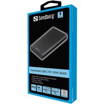 ikroviklis 100w - SANDBERG Powerbank USB-C PD 100W 38400 - 2 nuotrauka