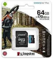 adapteris telefonui - Kingston 64GB micro SDXC Canvas Go UHS-I SDCG3/ 64GB - 3 nuotrauka