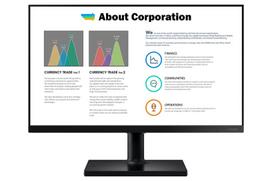 samsung monitorius - Samsung LF24T450FQRXEN - 4 nuotrauka